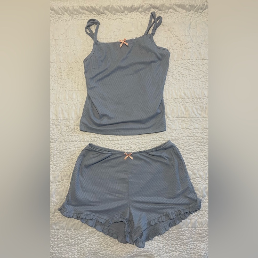 Women's Gray Sleepwear Set / Pajama set